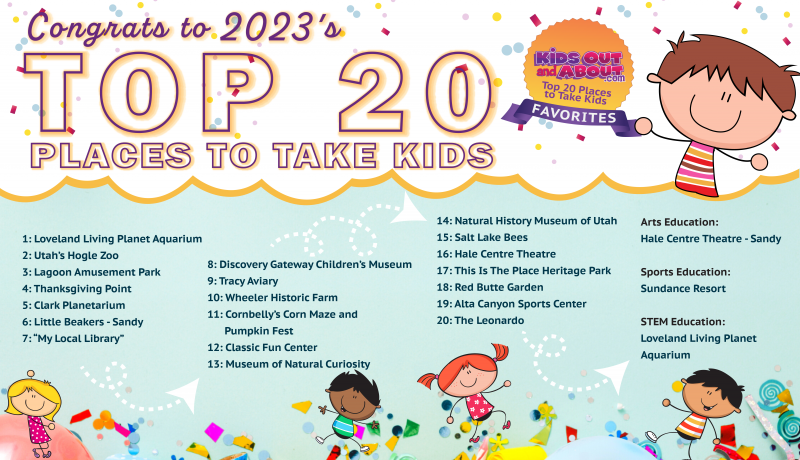 Top 20 Places to Take Kids in and around Salt Lake City, UT